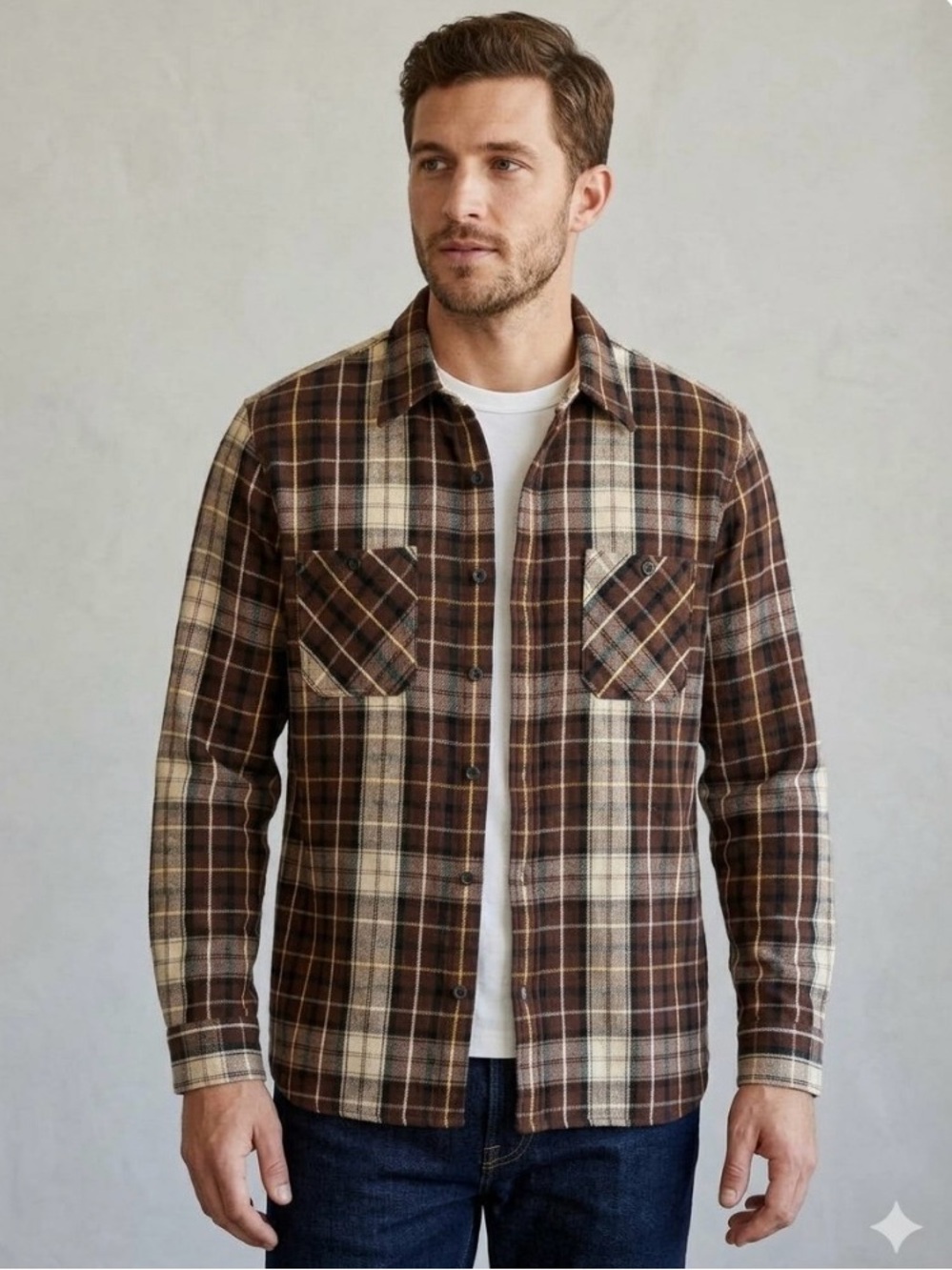 Wallace & Barnes J.Crew Flannel Workshirt